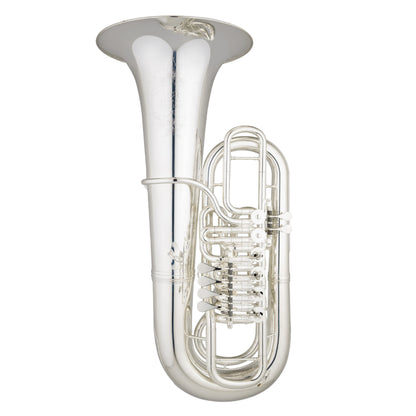 Eastman EBF866S Professional 6-Valve 4/4 F Tuba in Silver Plate