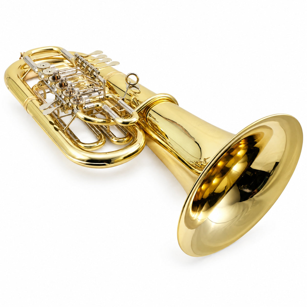 Eastman EBF867A Professional F Tuba in Clear Lacquer