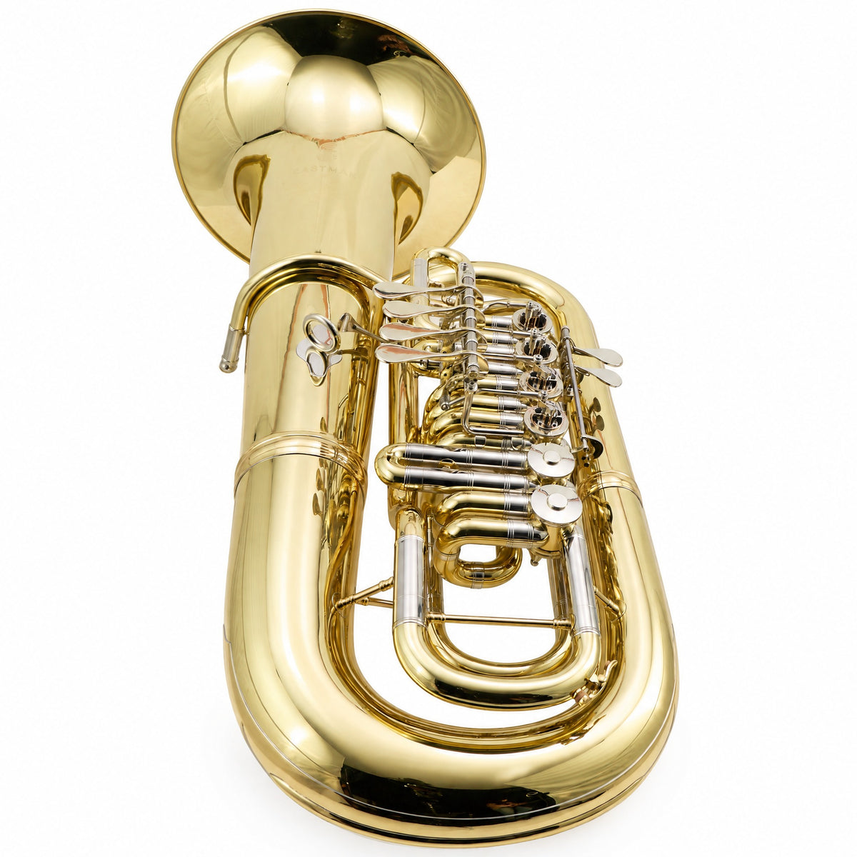 Eastman EBF867A Professional F Tuba in Clear Lacquer