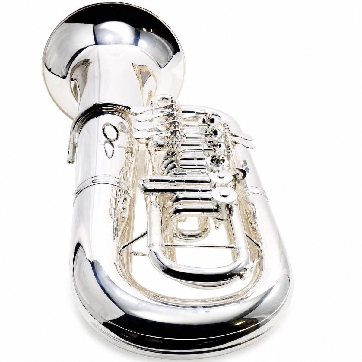 Eastman EBF867S Professional F Tuba in Silver Plate