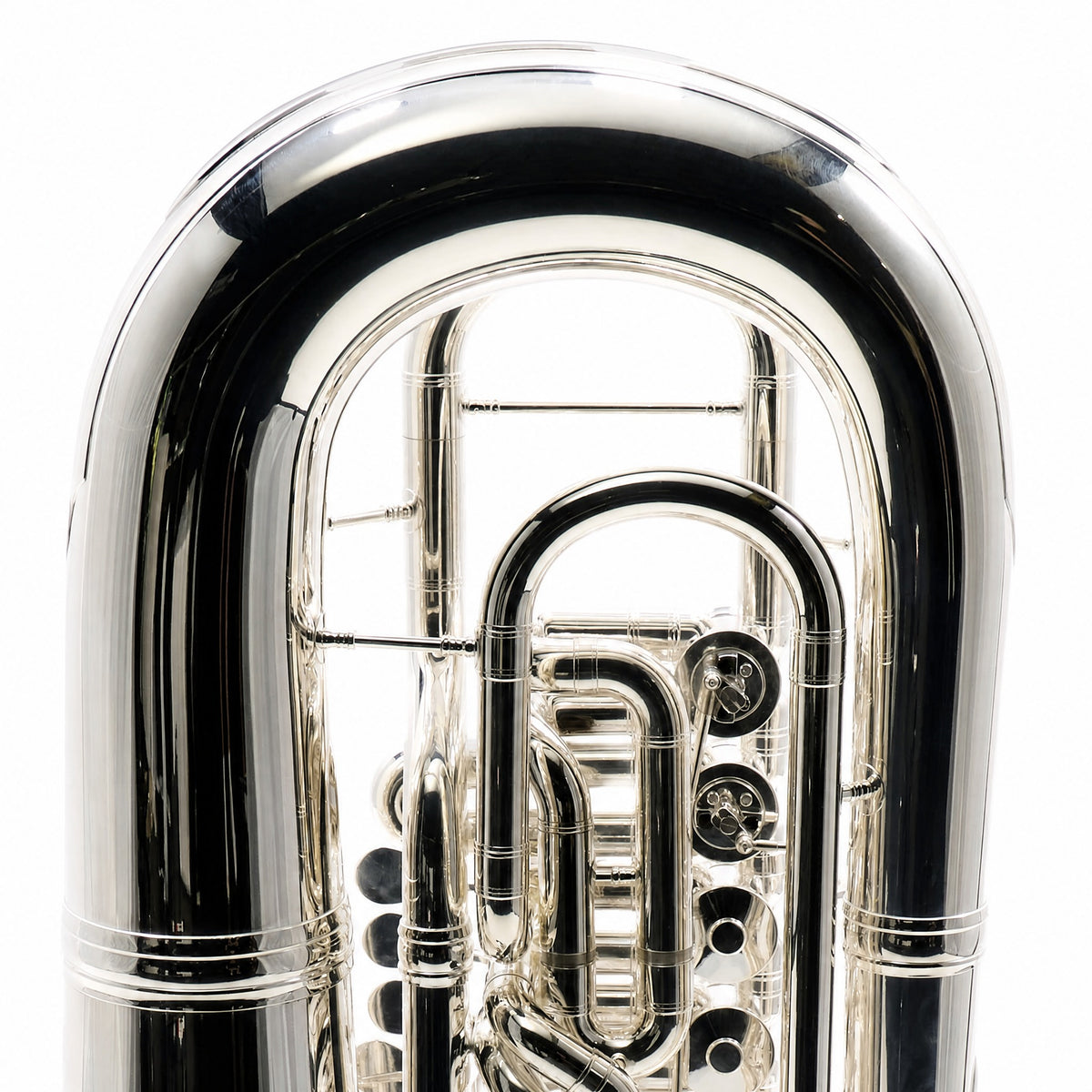 Eastman EBF867S Professional F Tuba in Silver Plate