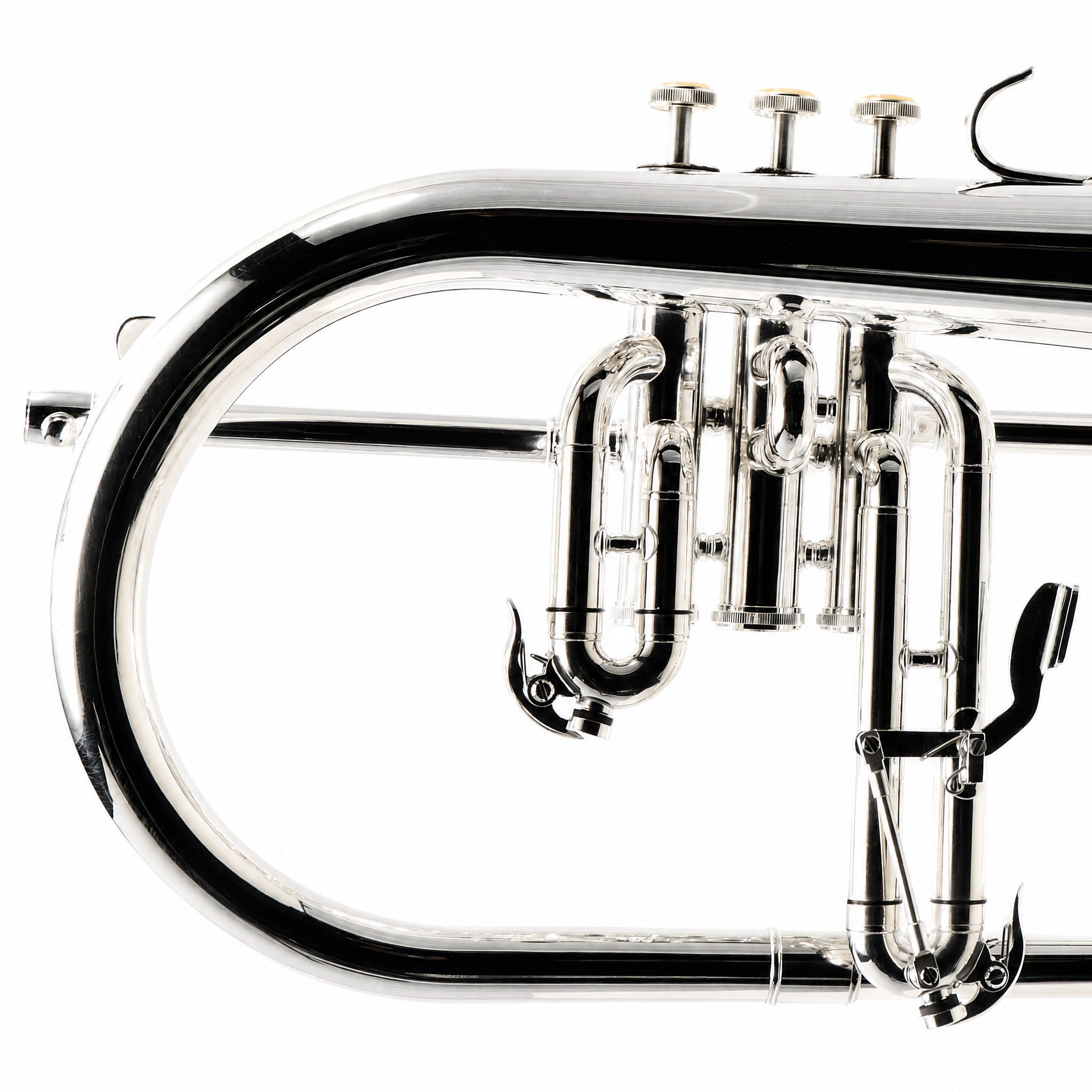 Eastman EFG412S Student Bb Flugelhorn in Silver Plate