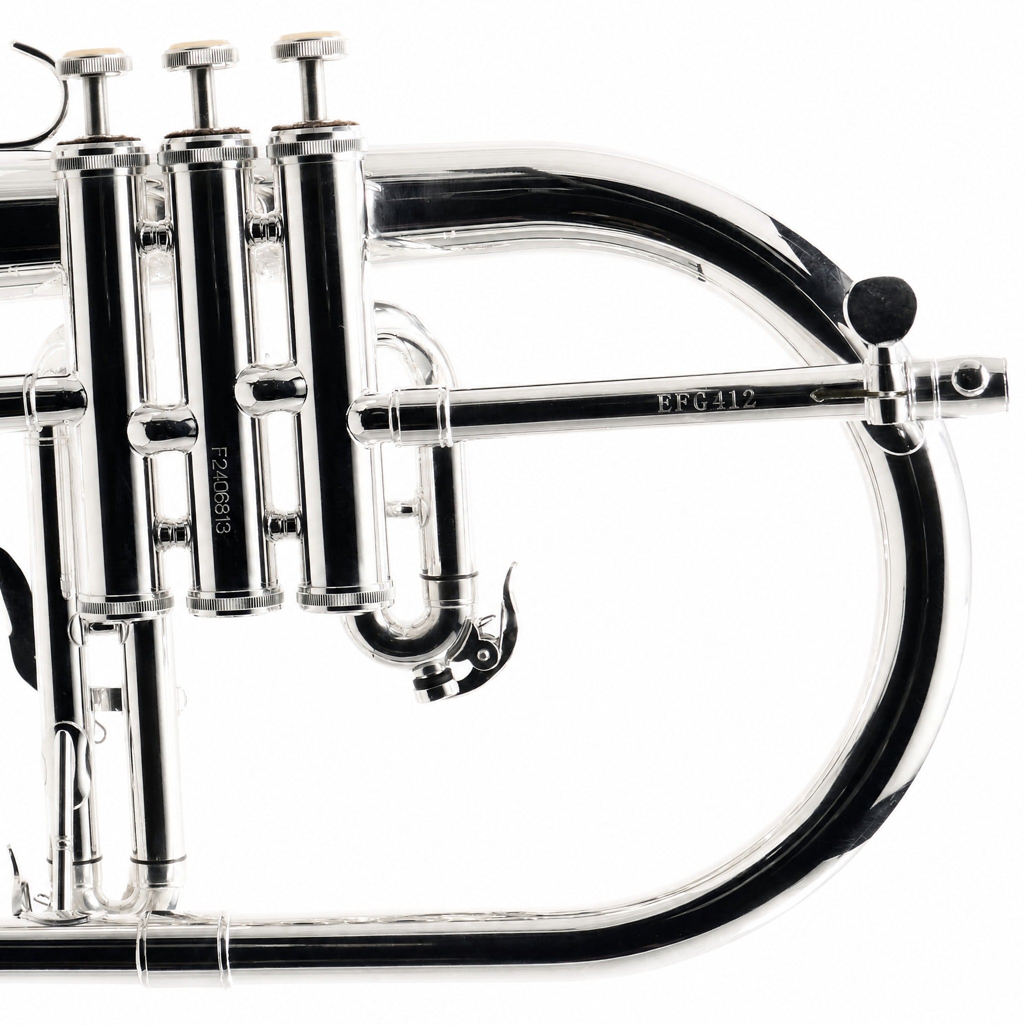Eastman EFG412S Student Bb Flugelhorn in Silver Plate