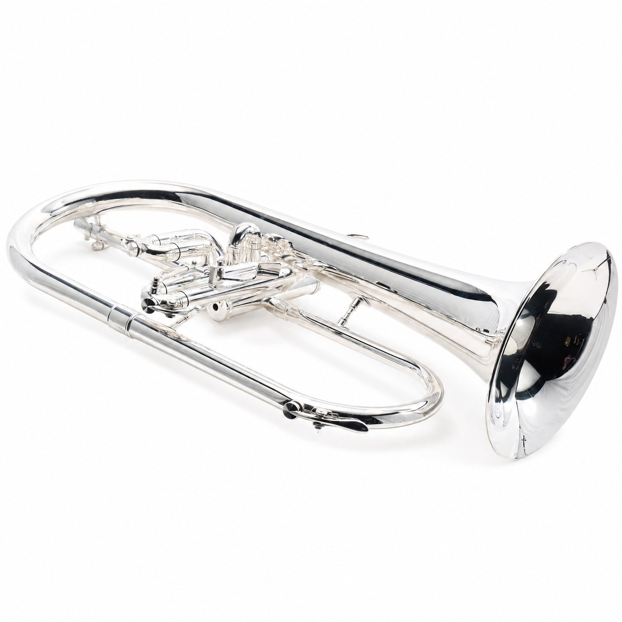 Eastman EFG412S Student Bb Flugelhorn in Silver Plate