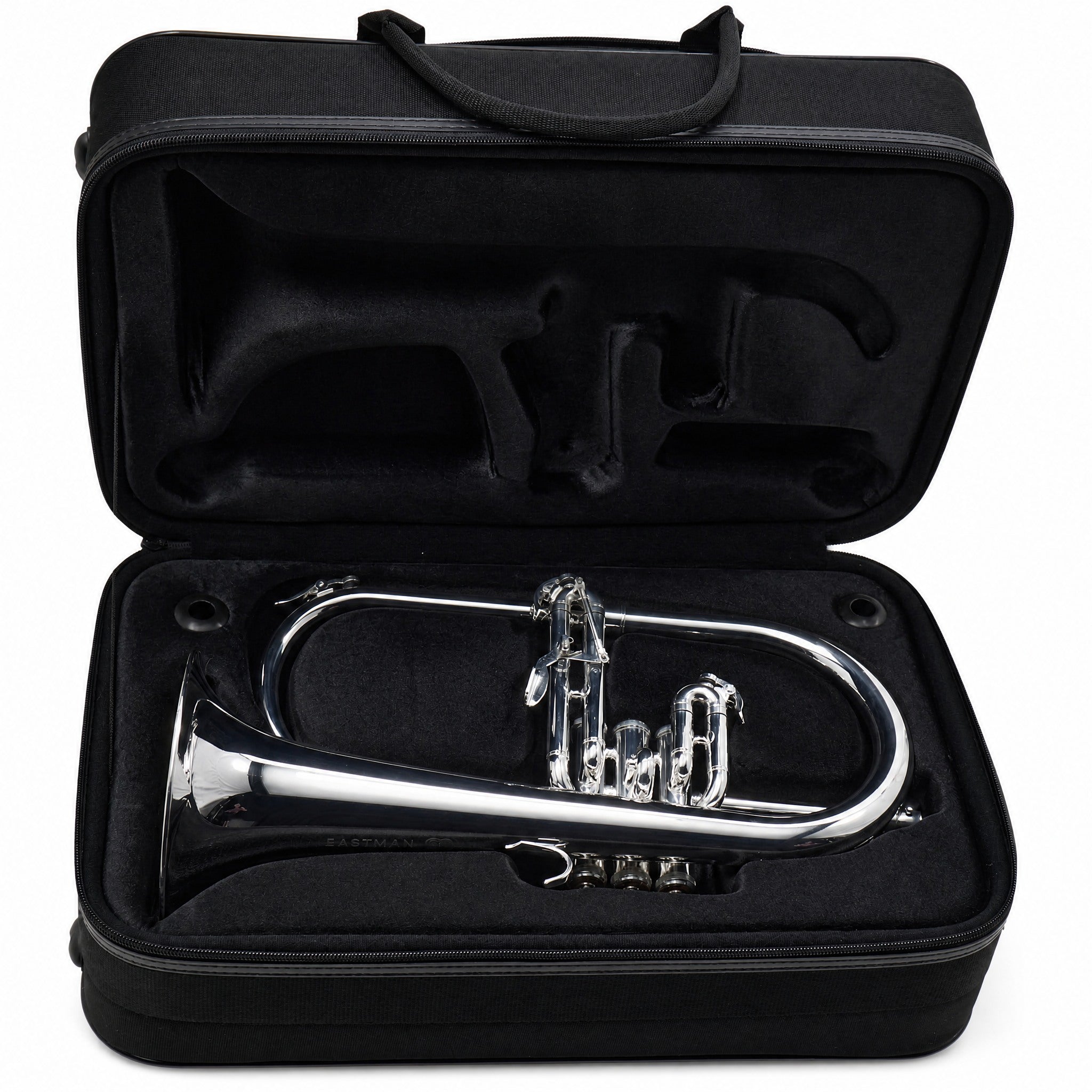 Eastman EFG412S Student Bb Flugelhorn in Silver Plate