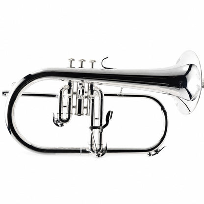 Eastman EFG412S Student Bb Flugelhorn in Silver Plate