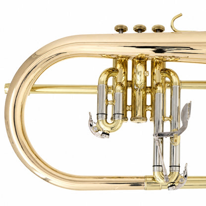 Eastman EFG512G Intermediate Bb Flugelhorn in Clear Lacquer