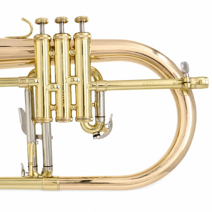 Eastman EFG512G Intermediate Bb Flugelhorn in Clear Lacquer