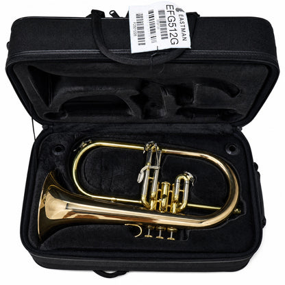 Eastman EFG512G Intermediate Bb Flugelhorn in Clear Lacquer