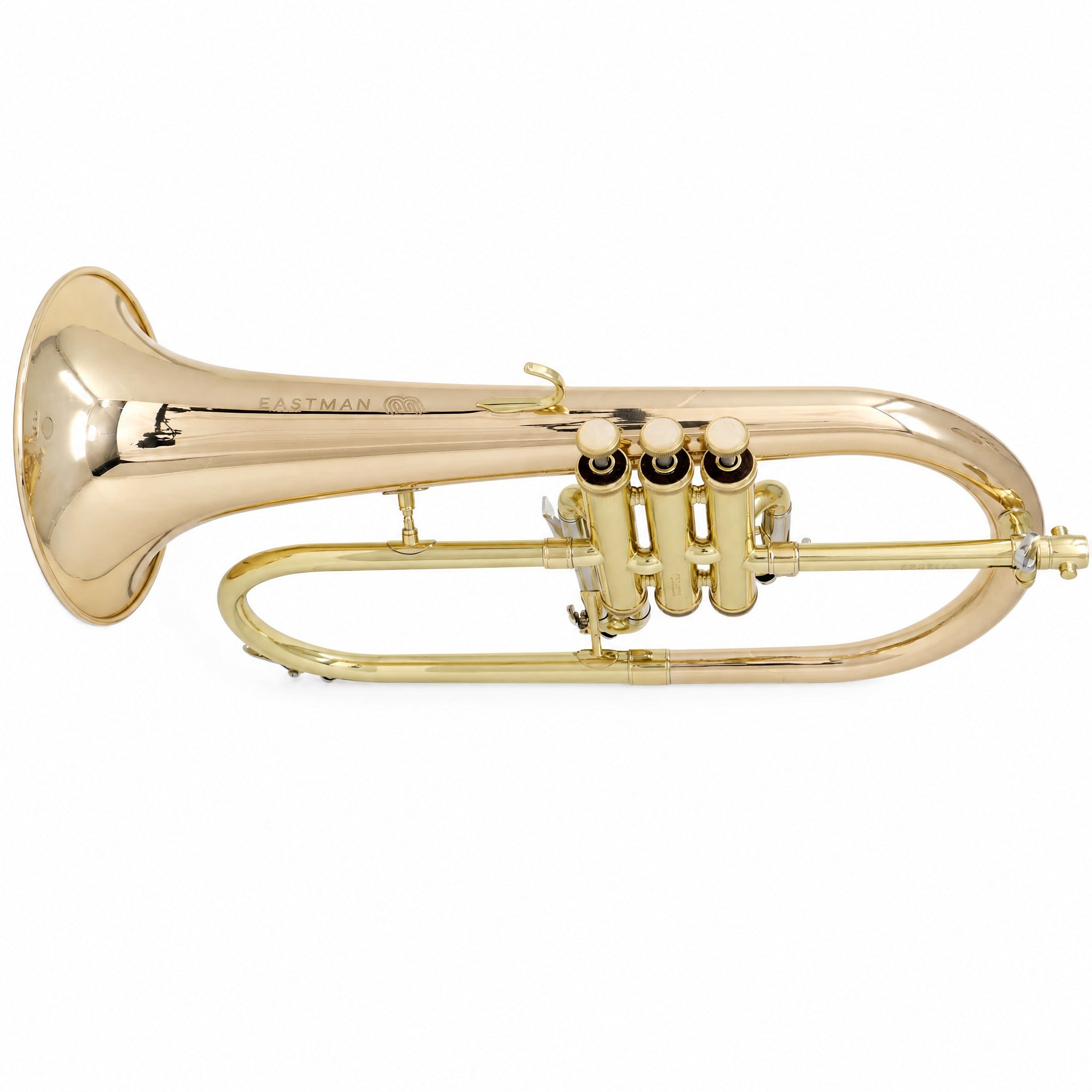 Eastman EFG512G Intermediate Bb Flugelhorn in Clear Lacquer