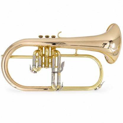 Eastman EFG512G Intermediate Bb Flugelhorn in Clear Lacquer