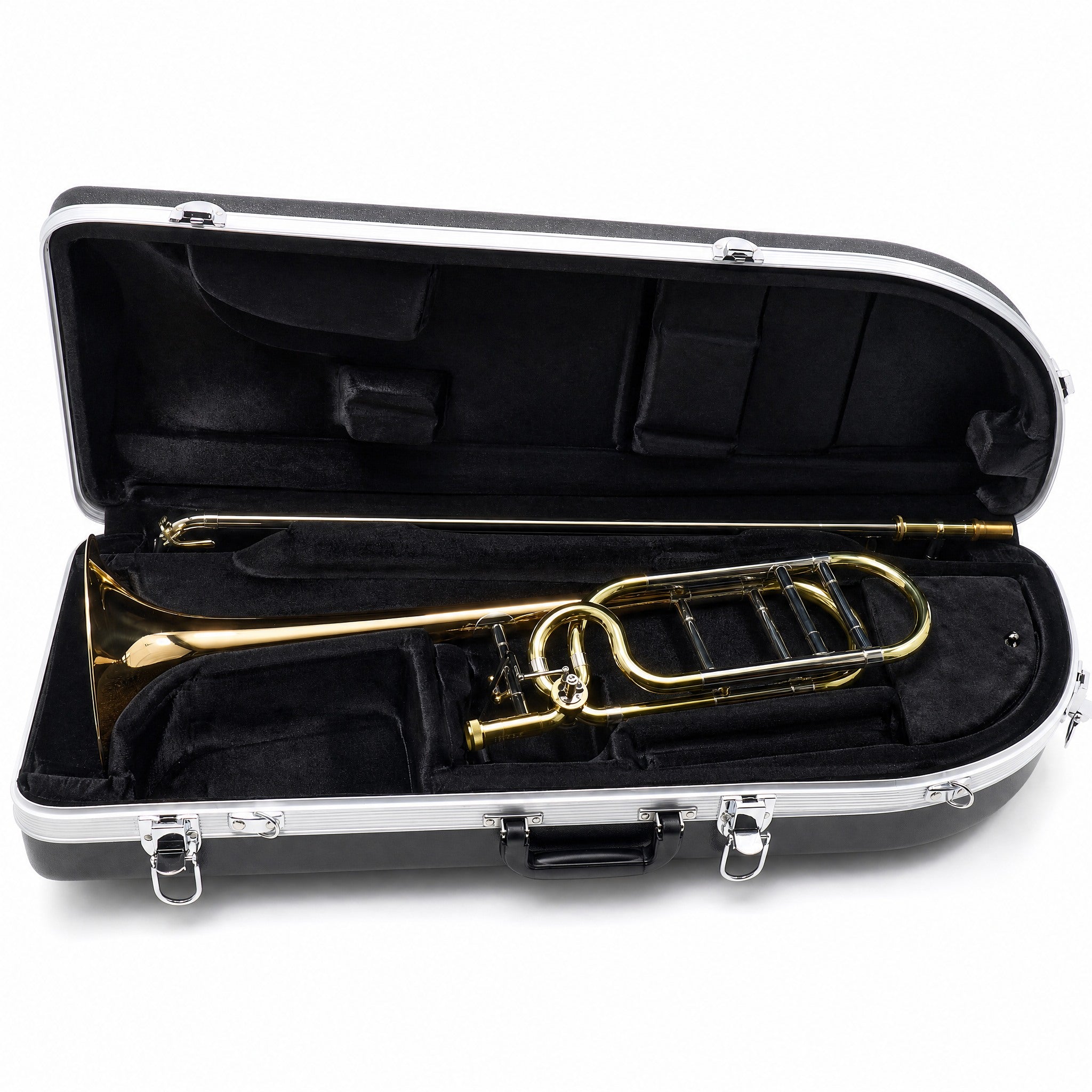 Eastman ETB428G Intermediate Bb/F Tenor Trombone in Clear Lacquer