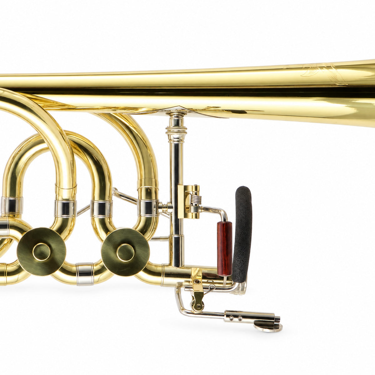 Eastman ETB848 Professional Bass Trombone in Clear Lacquer
