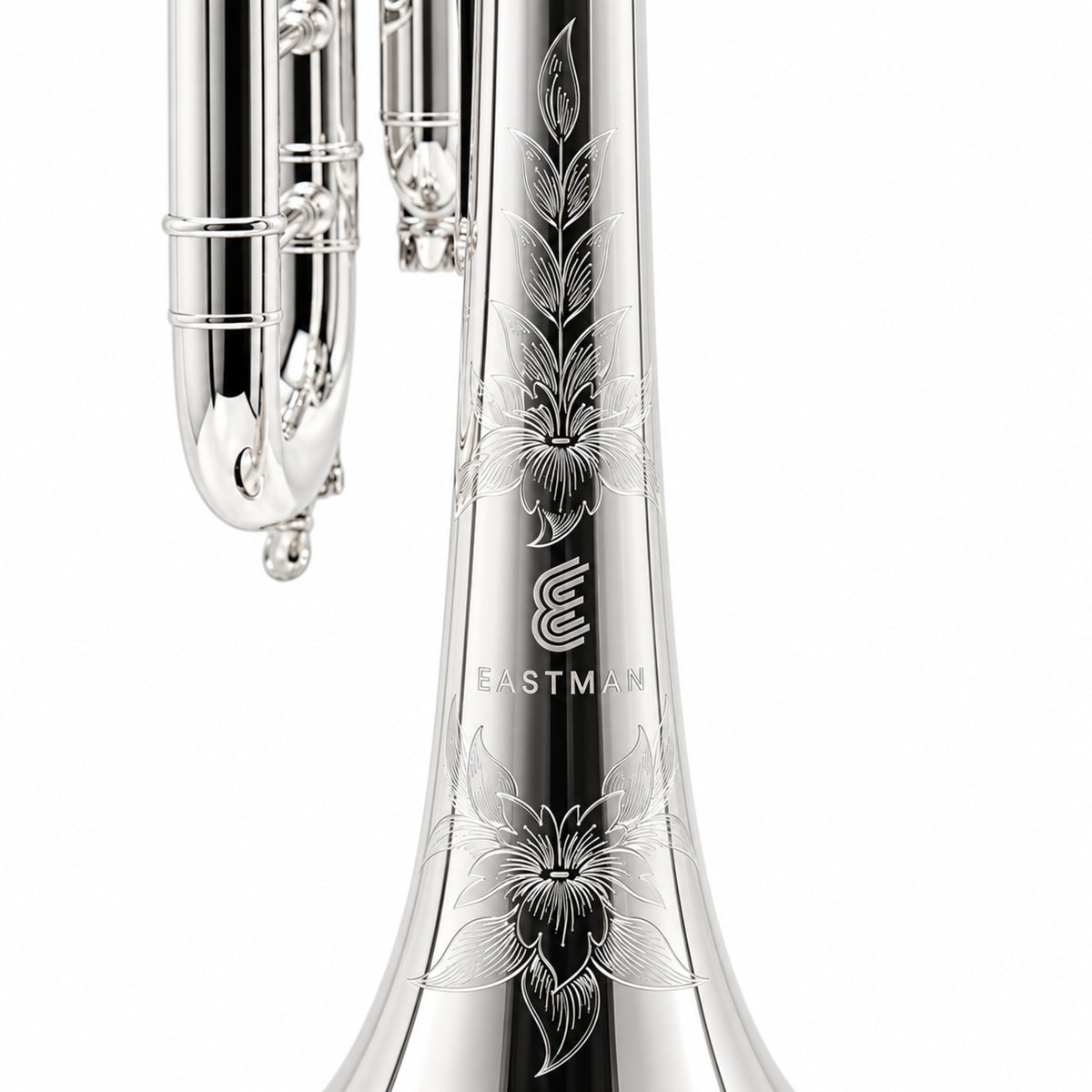 Eastman ETR824S Professional Bb Trumpet in Silver Plate