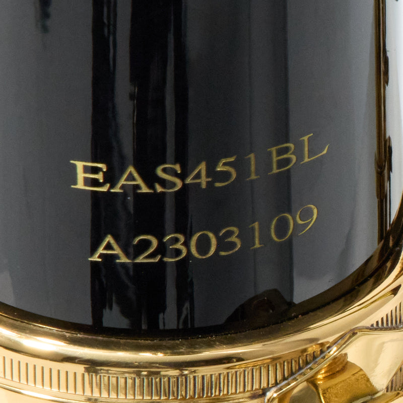 Eastman Model EAS451BL Performance Alto Saxophone SN A2303109 OPEN BOX- for sale at BrassAndWinds.com
