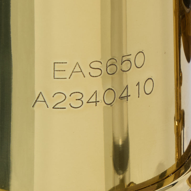 Eastman Model EAS650  'Rue Saint-Georges' Alto Saxophone SN A2340410 GORGEOUS