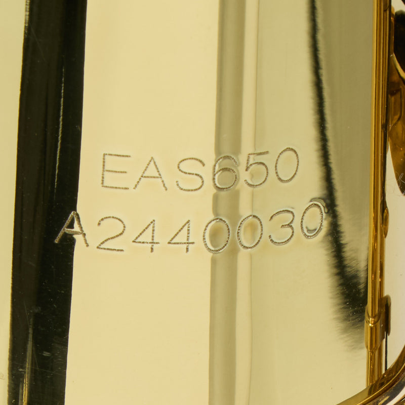 Eastman Model EAS650  'Rue Saint-Georges' Alto Saxophone SN A2440030 OPEN BOX