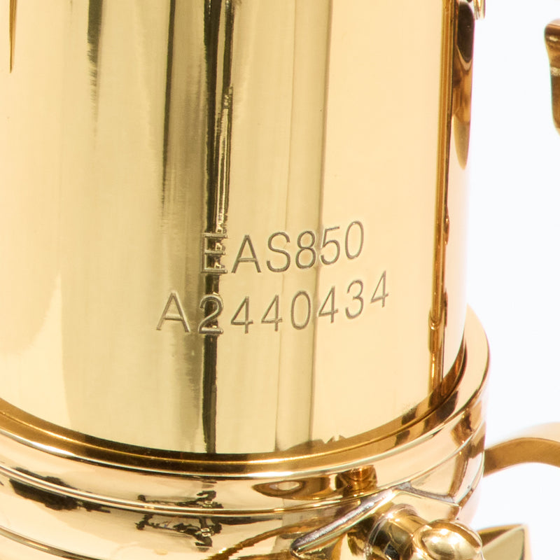 Eastman Model EAS850 'Rue Saint-Georges' Alto Saxophone SN 2440434 OPEN BOX- for sale at BrassAndWinds.com