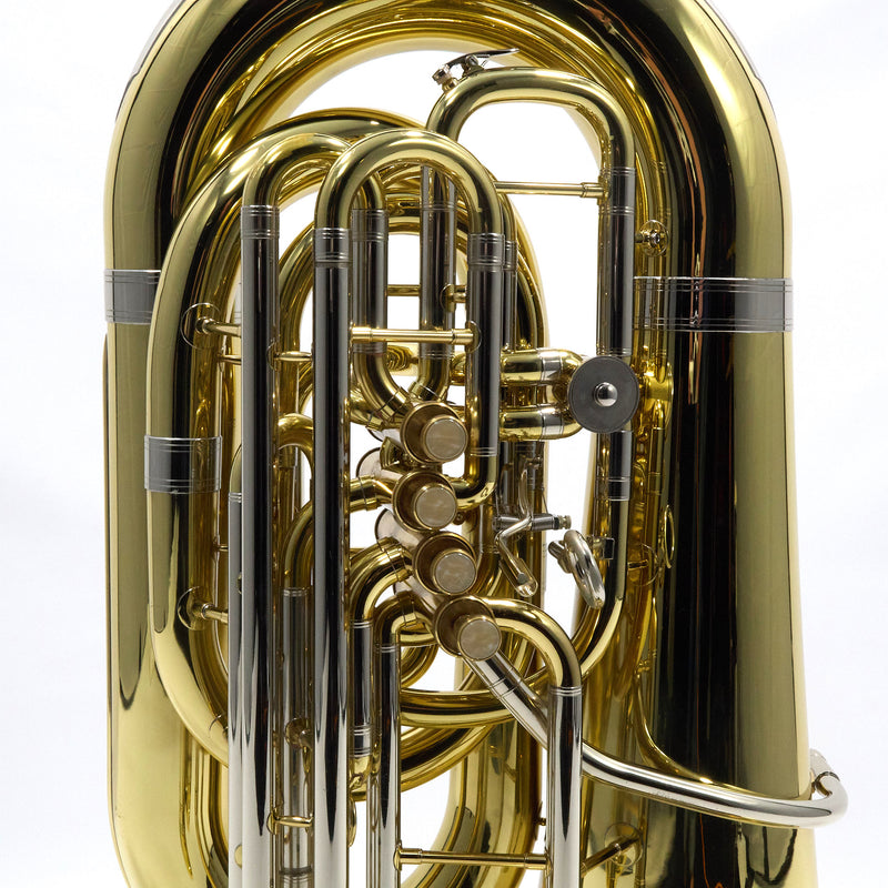 Eastman Model EBC632 Professional 4/4 CC Tuba SN 14974998 EXCELLENT- for sale at BrassAndWinds.com