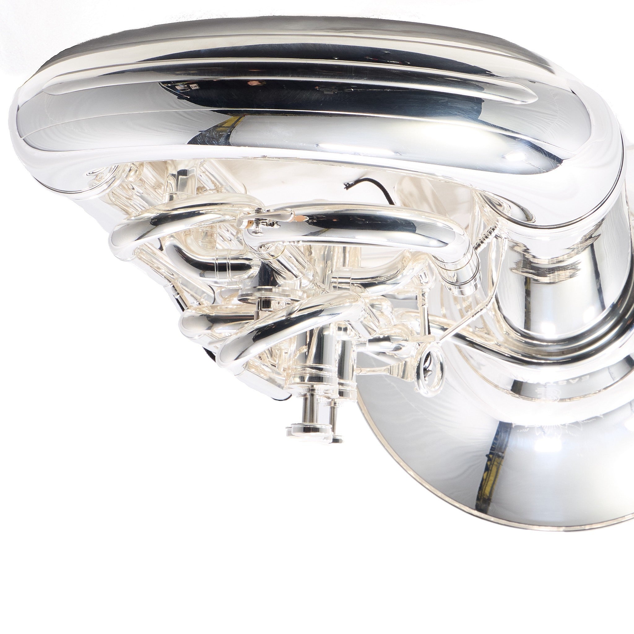 Eastman Model EBF862S Professional F Tuba in Silver Plate