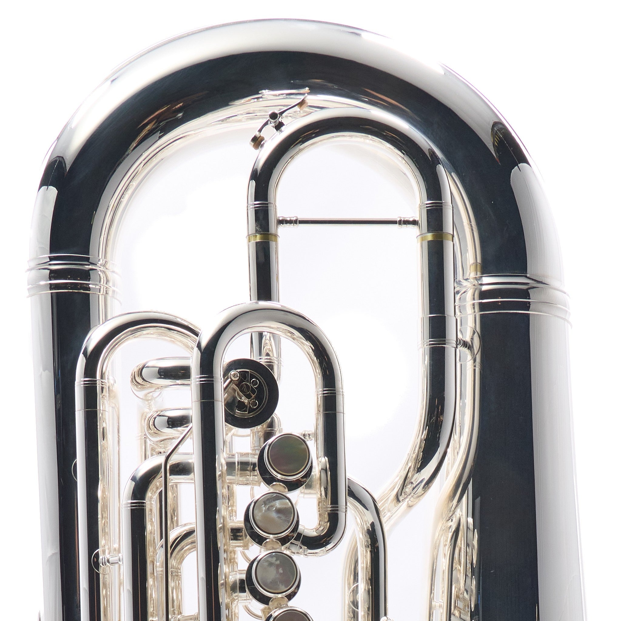 Eastman Model EBF862S Professional F Tuba in Silver Plate