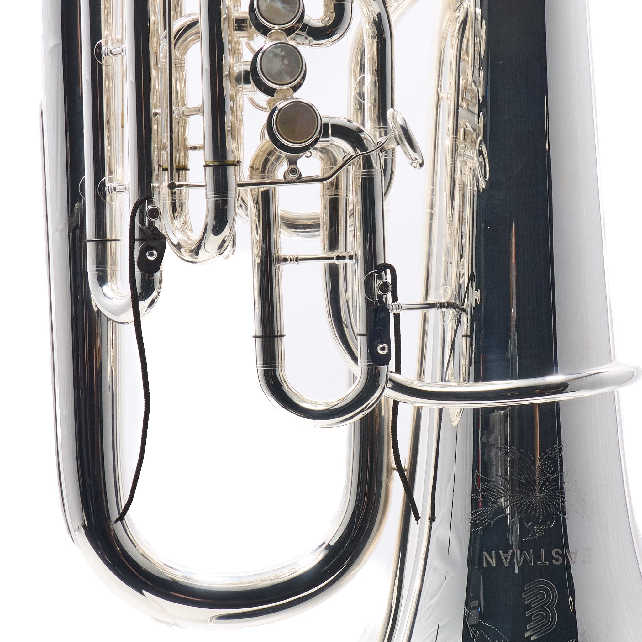 Eastman Model EBF862S Professional F Tuba in Silver Plate