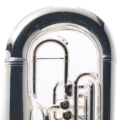Eastman Model EBF862S Professional F Tuba in Silver Plate