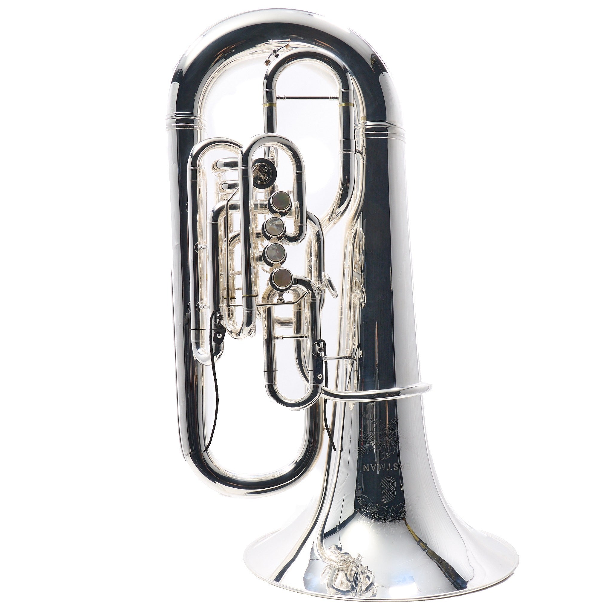 Eastman Model EBF862S Professional F Tuba in Silver Plate