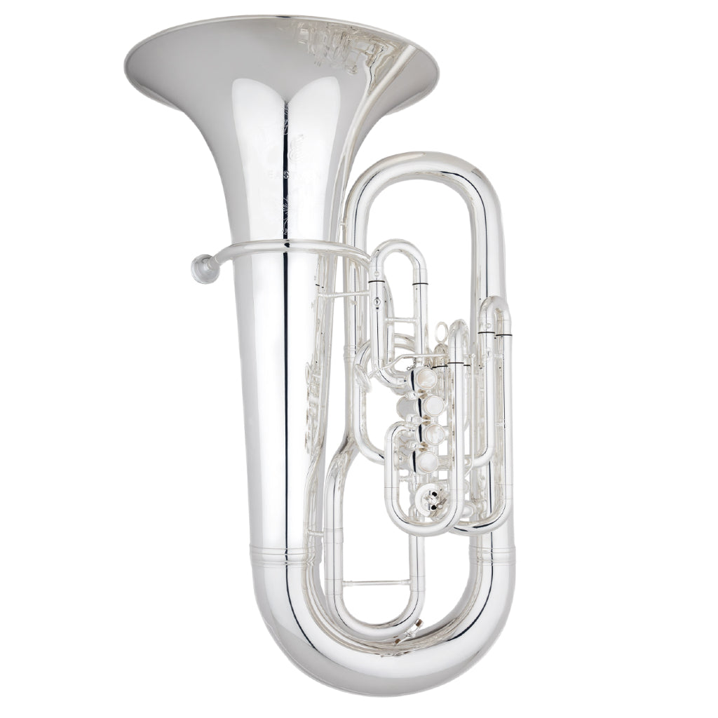 Eastman Model EBF862S Professional F Tuba in Silver Plate