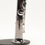Eastman Model ESS642C-BS Soprano Saxophone Black Nickel Body SN 11532408 OPEN BOX- for sale at BrassAndWinds.com