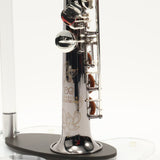Eastman Model ESS642C-BS Soprano Saxophone Black Nickel Body SN 11532408 OPEN BOX- for sale at BrassAndWinds.com