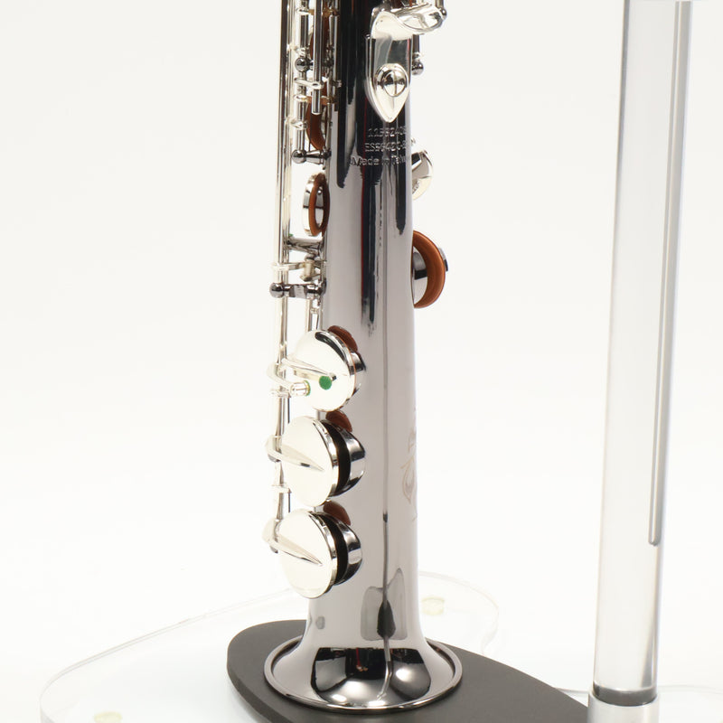 Eastman Model ESS642C-BS Soprano Saxophone Black Nickel Body SN 11532408 OPEN BOX- for sale at BrassAndWinds.com