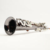 Eastman Model ESS642C-BS Soprano Saxophone Black Nickel Body SN 11532408 OPEN BOX- for sale at BrassAndWinds.com