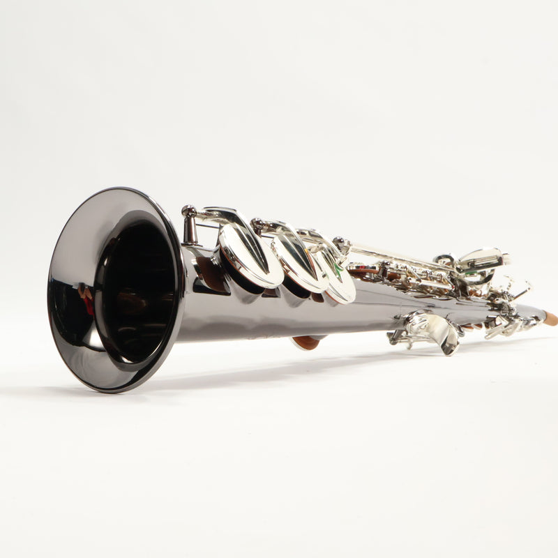 Eastman Model ESS642C-BS Soprano Saxophone Black Nickel Body SN 11532408 OPEN BOX- for sale at BrassAndWinds.com