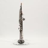 Eastman Model ESS642C-BS Soprano Saxophone Black Nickel Body SN 11532408 OPEN BOX- for sale at BrassAndWinds.com