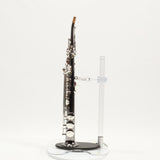 Eastman Model ESS642C-BS Soprano Saxophone Black Nickel Body SN 11532408 OPEN BOX- for sale at BrassAndWinds.com