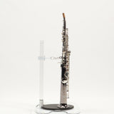 Eastman Model ESS642C-BS Soprano Saxophone Black Nickel Body SN 11532408 OPEN BOX- for sale at BrassAndWinds.com