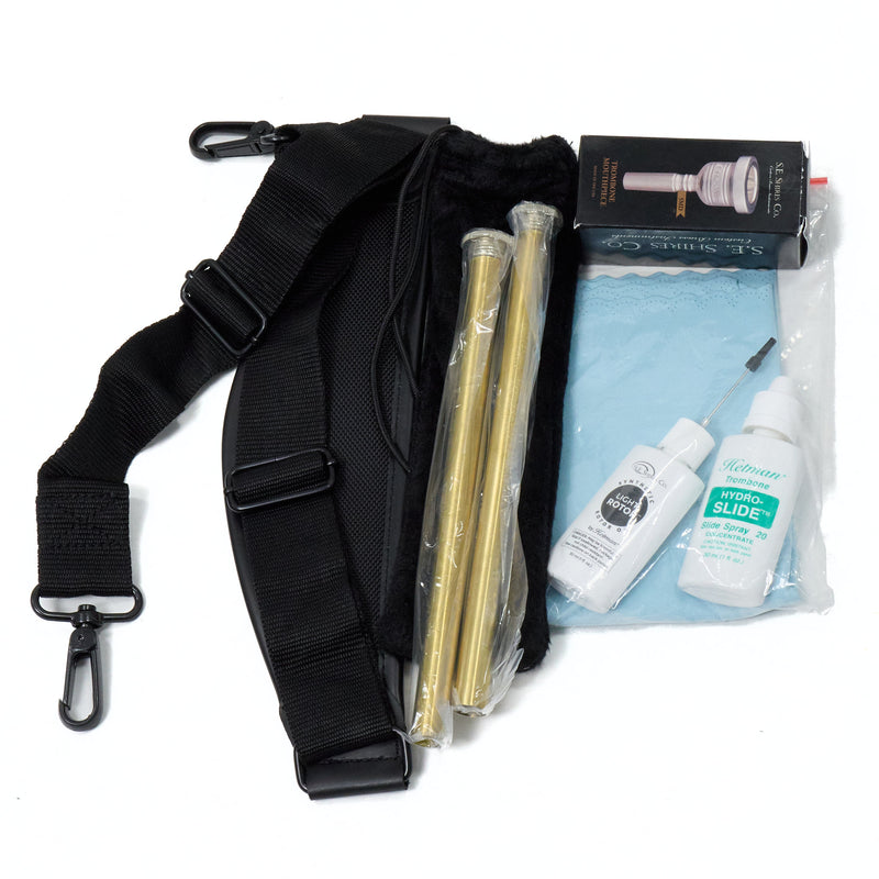 Eastman Model ETB829G Tenor Trombone with Axial Flow Valve SN 11976157 OPEN BOX- for sale at BrassAndWinds.com