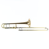 Eastman Model ETB829G Tenor Trombone with Axial Flow Valve SN 11976157 OPEN BOX- for sale at BrassAndWinds.com