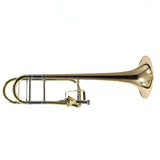 Eastman Model ETB829G Tenor Trombone with Axial Flow Valve SN 11976157 OPEN BOX- for sale at BrassAndWinds.com