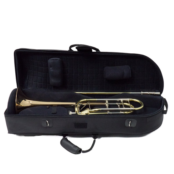Eastman Model ETB829G Tenor Trombone with Axial Flow Valve SN 11976157 OPEN BOX- for sale at BrassAndWinds.com