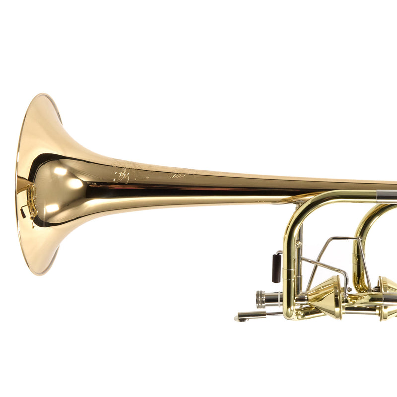 Eastman Model ETB849G Professional Bass Trombone with Axial Flow Valves BRAND NEW- for sale at BrassAndWinds.com