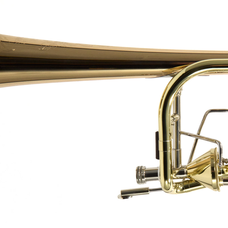 Eastman Model ETB849G Professional Bass Trombone with Axial Flow Valves BRAND NEW- for sale at BrassAndWinds.com
