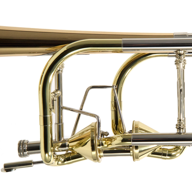 Eastman Model ETB849G Professional Bass Trombone with Axial Flow Valves BRAND NEW- for sale at BrassAndWinds.com