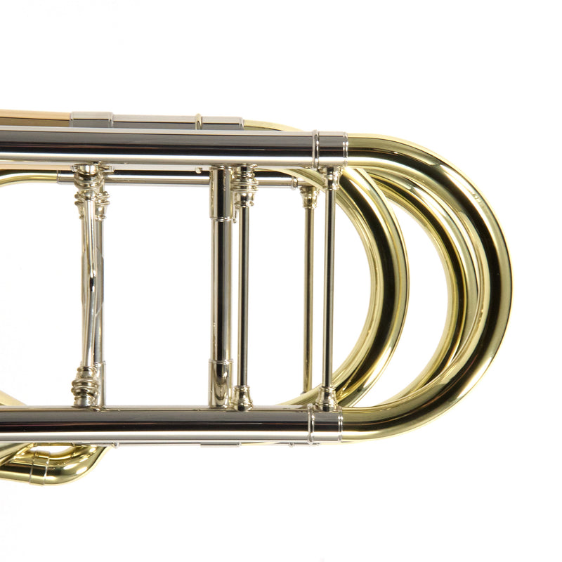 Eastman Model ETB849G Professional Bass Trombone with Axial Flow Valves BRAND NEW- for sale at BrassAndWinds.com