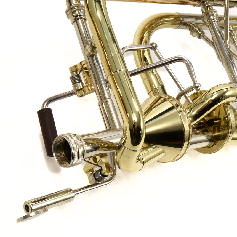 Eastman Model ETB849G Professional Bass Trombone with Axial Flow Valves BRAND NEW- for sale at BrassAndWinds.com
