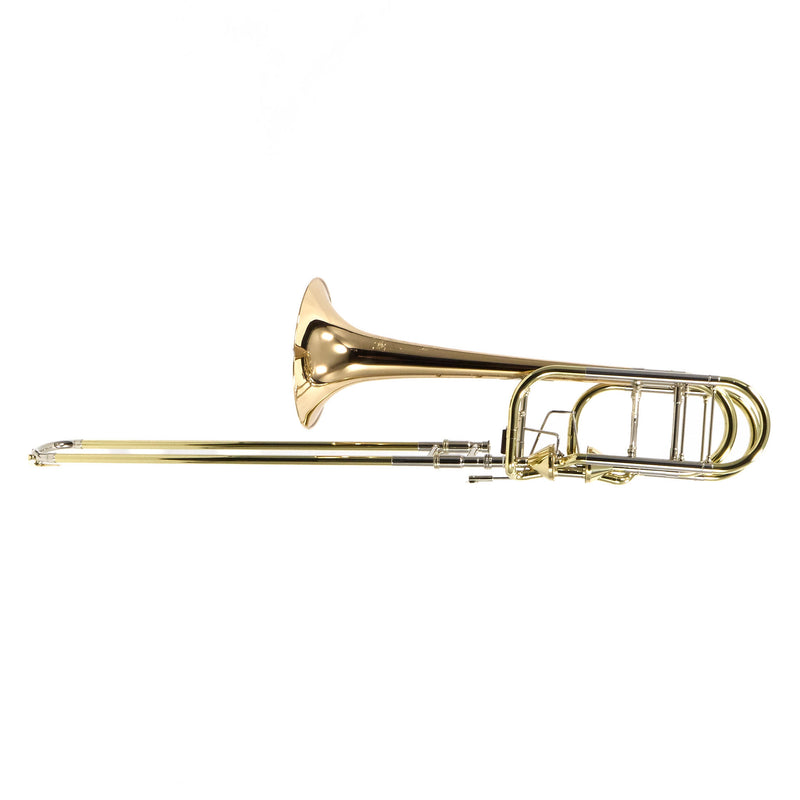 Eastman Model ETB849G Professional Bass Trombone with Axial Flow Valves BRAND NEW- for sale at BrassAndWinds.com