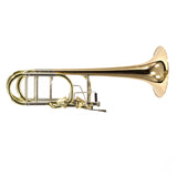 Eastman Model ETB849G Professional Bass Trombone with Axial Flow Valves BRAND NEW- for sale at BrassAndWinds.com