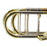 Eastman Model ETB849G Professional Bass Trombone with Axial Flow Valves BRAND NEW- for sale at BrassAndWinds.com