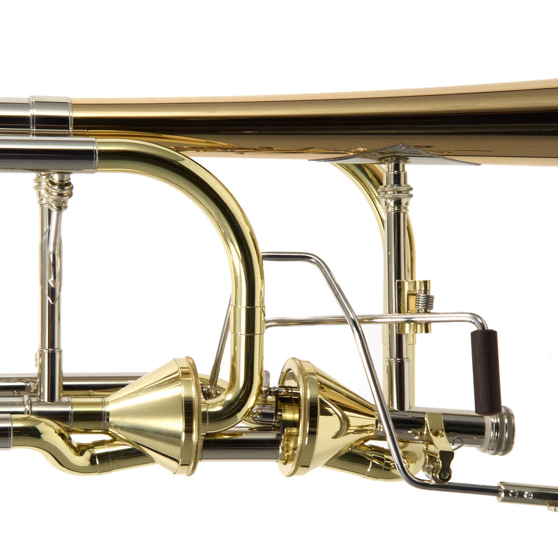 Eastman Model ETB849G Professional Bass Trombone with Axial Flow Valves BRAND NEW- for sale at BrassAndWinds.com